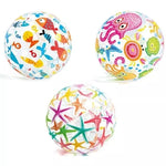 Lively Print Inflatable Balls (Pack of 3)