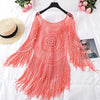 Crochet beach dress - vacation style - cool dresses for hot summer in goa - beachwear online