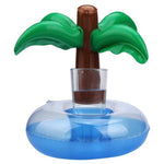 Inflatable Palm Tree Drink Holder (Pack of 2)