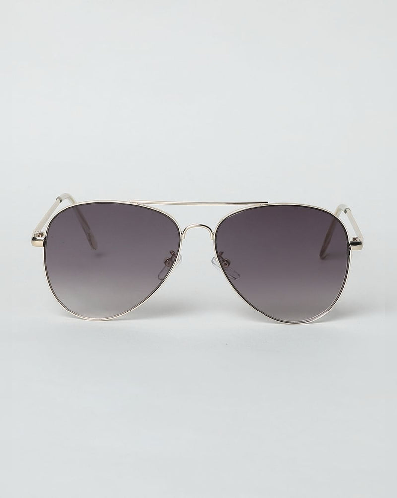 Golden Aviator Sunglasses