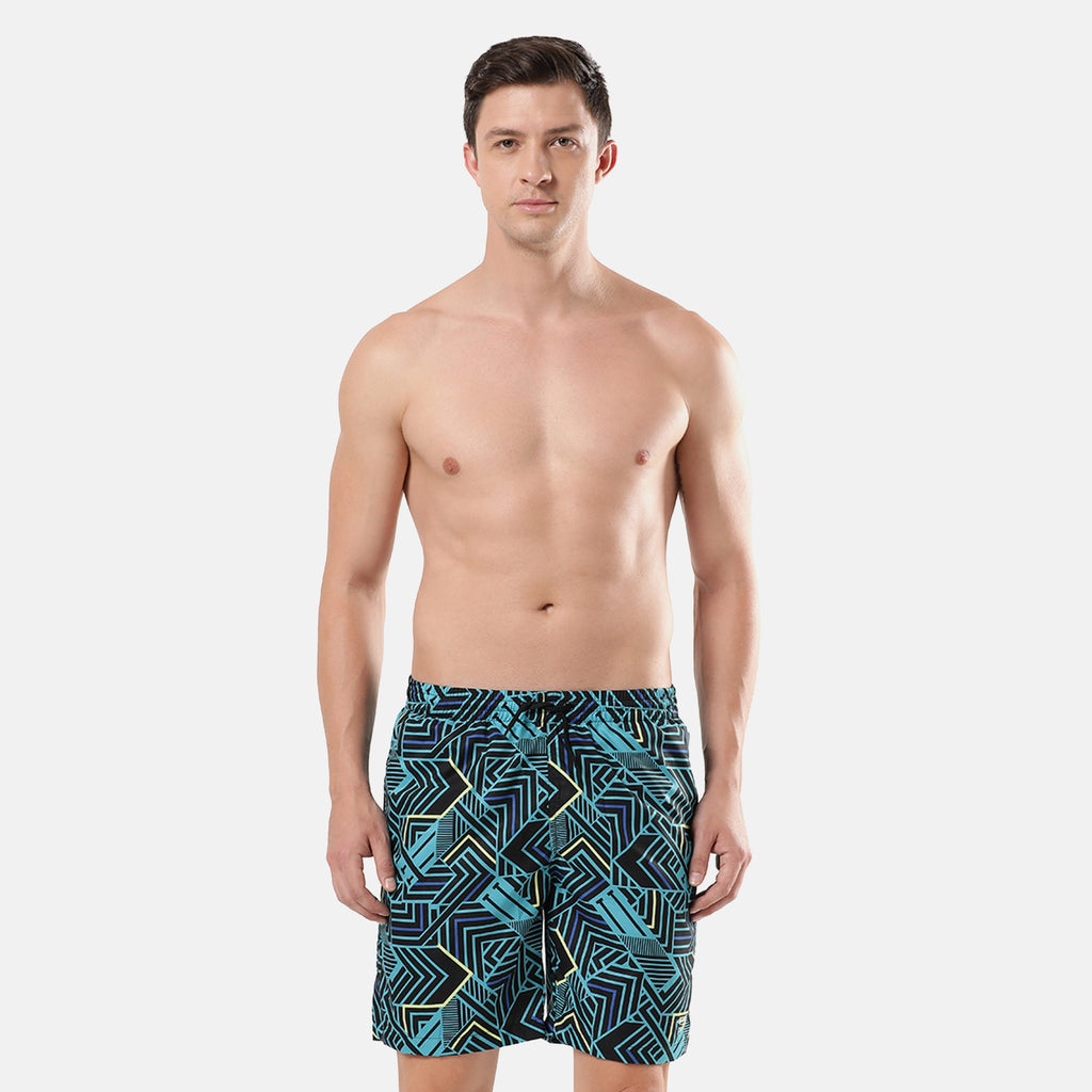 Buy QRANSS Colorful Mens Swim Trunks 5.5'' Swimwear Shorts