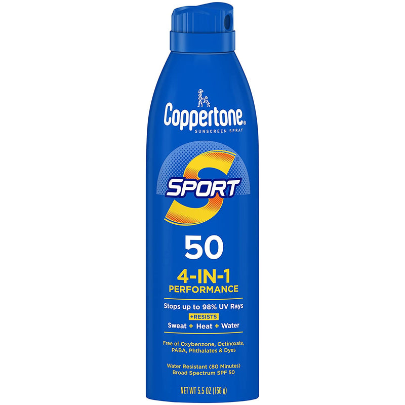 Coppertone SPORT Continuous Sunscreen Spray SPF50 147ml