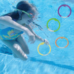 learn to swim toys online mumbai india the beach company - Dive rings - swimming pool games - fun pool games for children - find the ring pool game for kids - pool party fun game