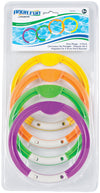 the beach company online - swimming dive rings - yellow dive ring - green dive ring - orange dive ring - underwater fun & play - kids pool toy - coloured dive rings 