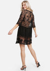 Floral Lace Beach Cover Up