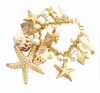 Stars and Shells Charm Bracelet