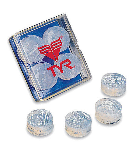 TYR Soft Silicone Ear Plugs (Pack of 4)