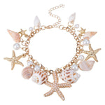 Stars and Shells Charm Bracelet