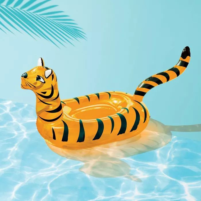 Shop Pool Floats Online The Beach Company India Tiger Shape floats  - the beach company pool toys and games