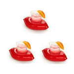 Inflatable Lips Drink Holder (Pack of 3)