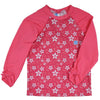 Rash Top Pink Blossom Long Sleeves